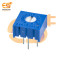 1M Ohm (Ω) 0.5W, 1/2W PC Pin Through Hole Trimmer Potentiometer (3386P-1-105LF) Pack of 5